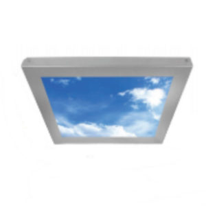 Plafonnier précablé décor « ciel bleu » 40W/230V (avec 1 dalle LED 600x600)