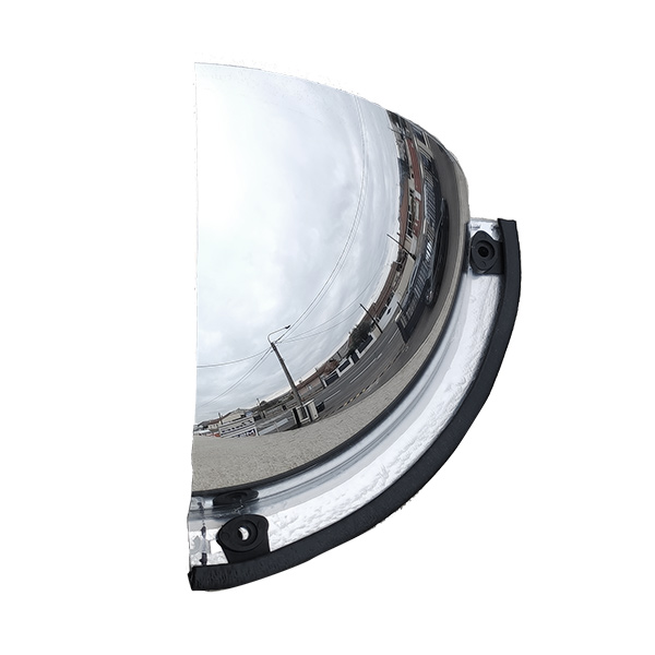 Miroir de sécurité fixe - 1/8 sphère - 160 x 200mm - DRIM FRANCE