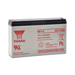 Batterie : 12V / 6Ah - 2.40Kg - YUASA - DRIM FRANCE