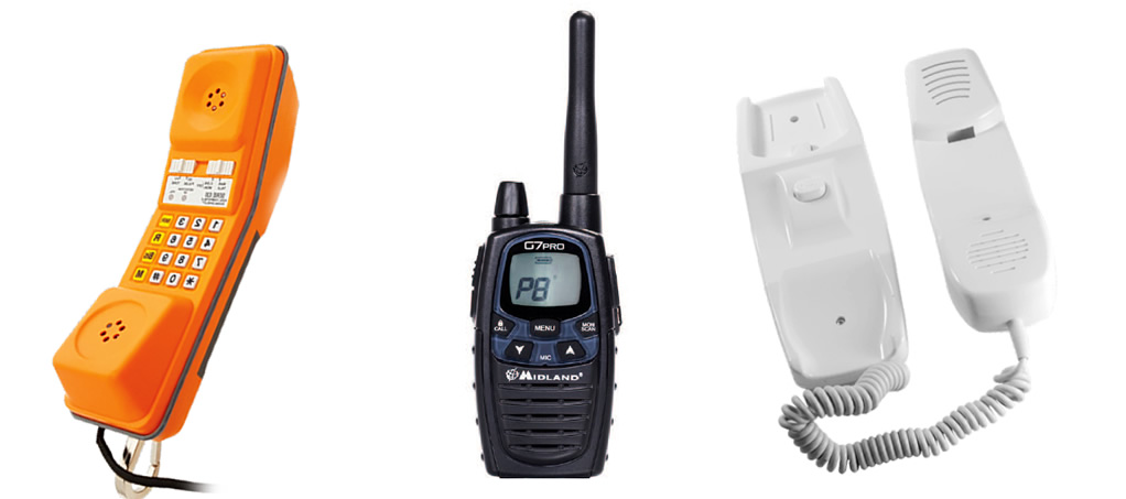 Téléphone d'urgence / Interphone et Talkie-walkie